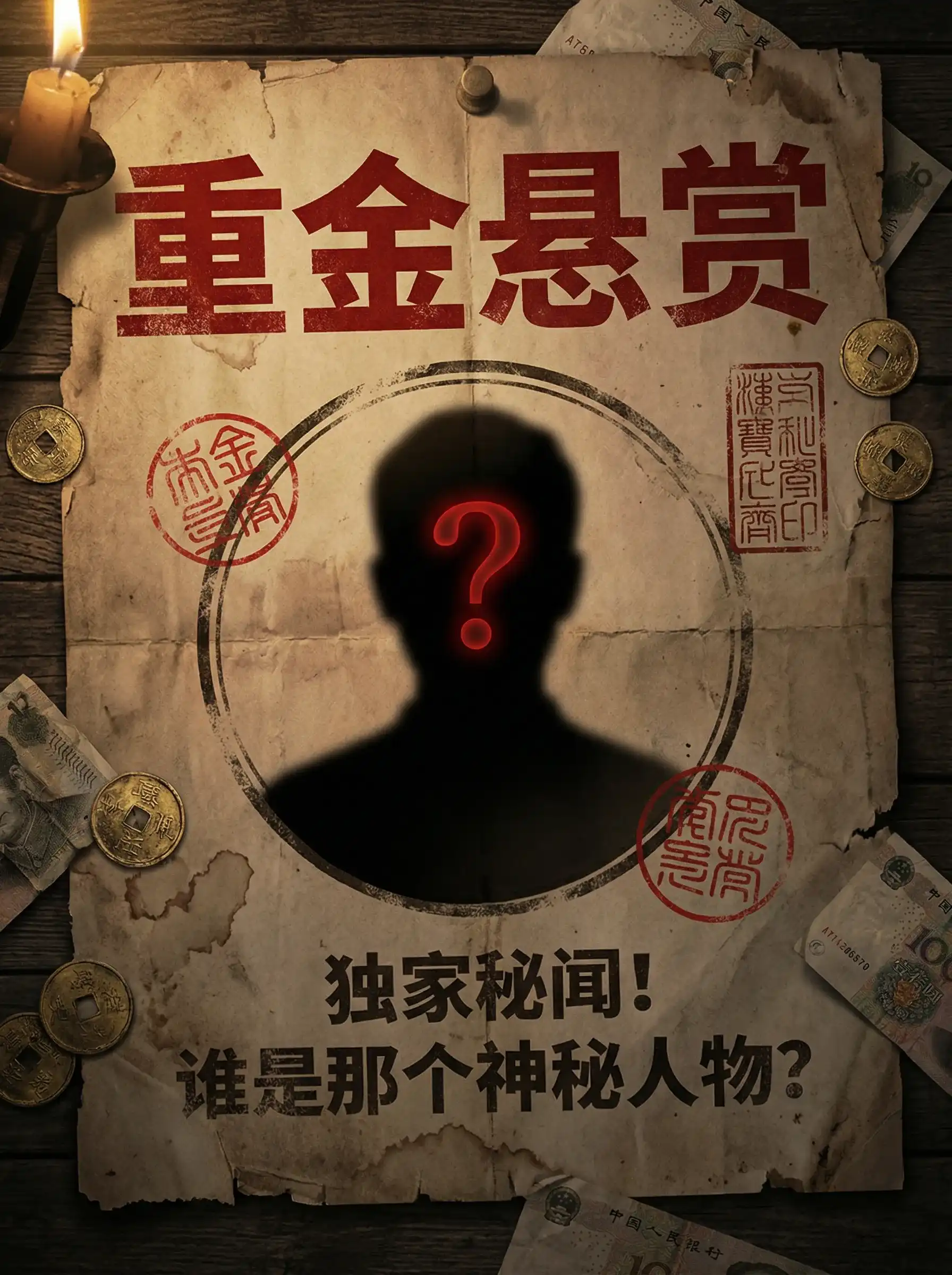 纯情小泉 - 重金悬赏线索征集令